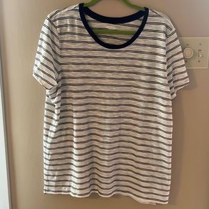 NWT Old Navy scoopneck striped t-shirt